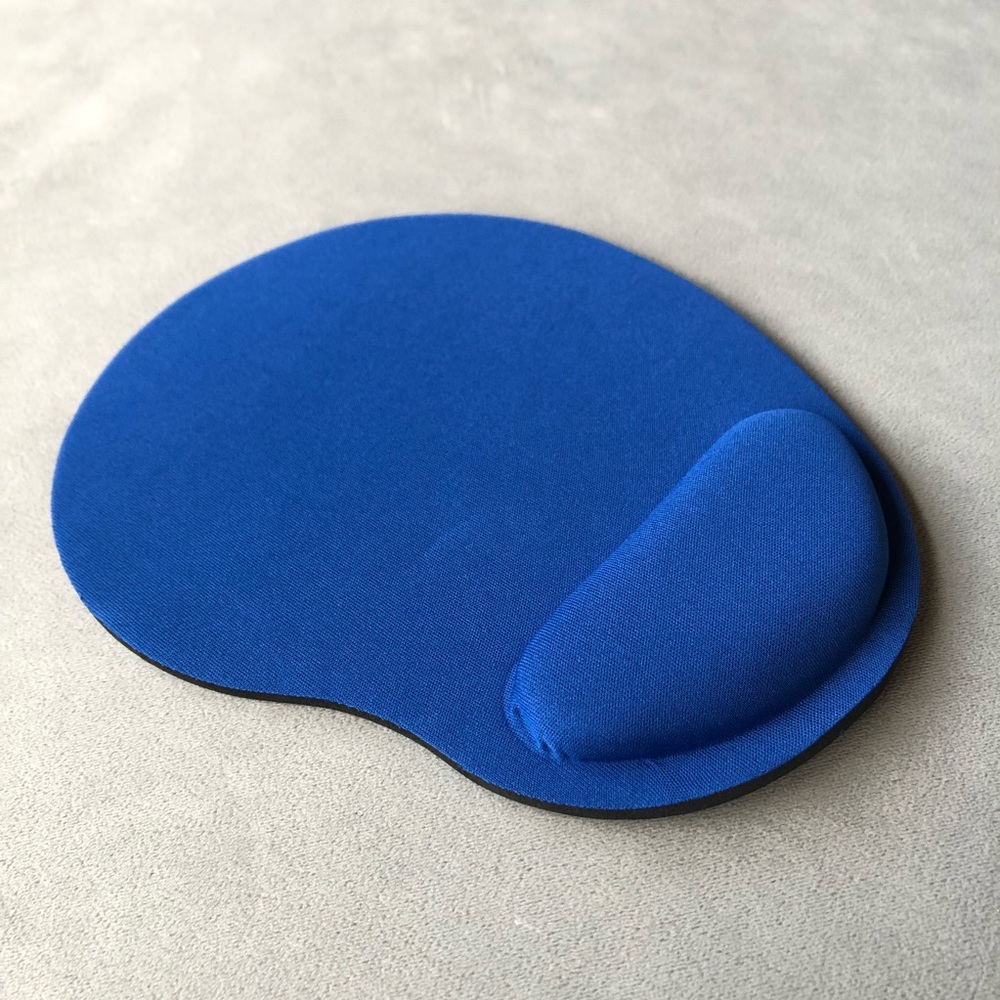 Blue Ergonomic Mouse Pad with Wrist Rest ~ NWT